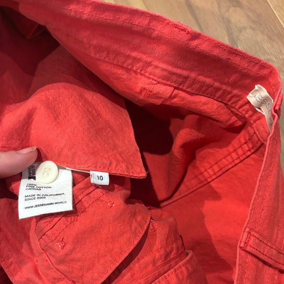 Jesse Kamm Sailor Pants Red - Picture 3 of 4